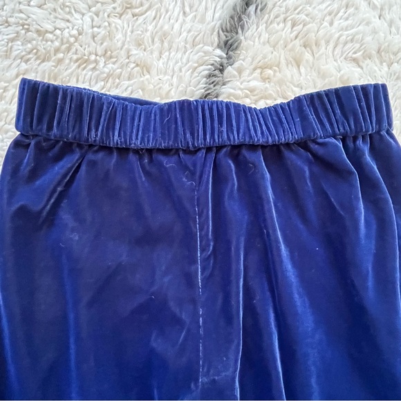 J.Crew Velvet Pull-On Pants – Navy – 4P - Picture 7 of 7